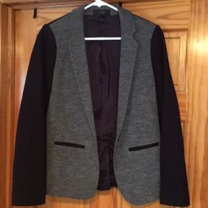 J Cree Navy and grey wooo blazer